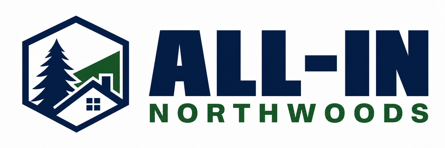 All-In Northwoods logo